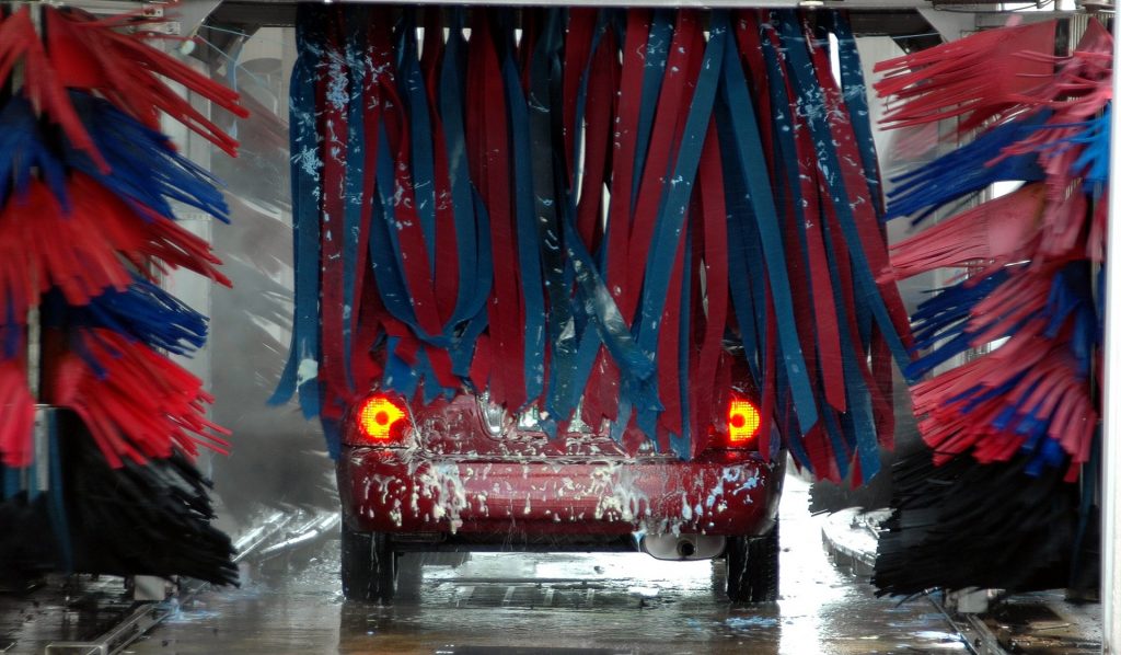 car clean with little kids