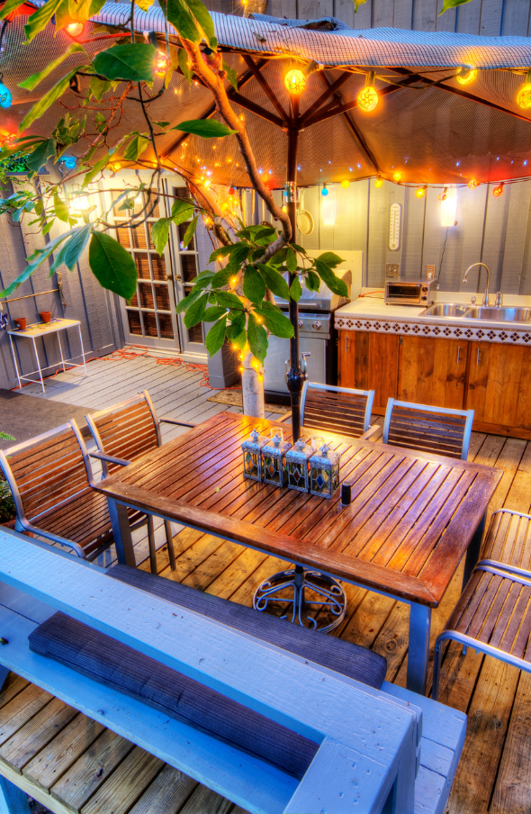 patio string lights