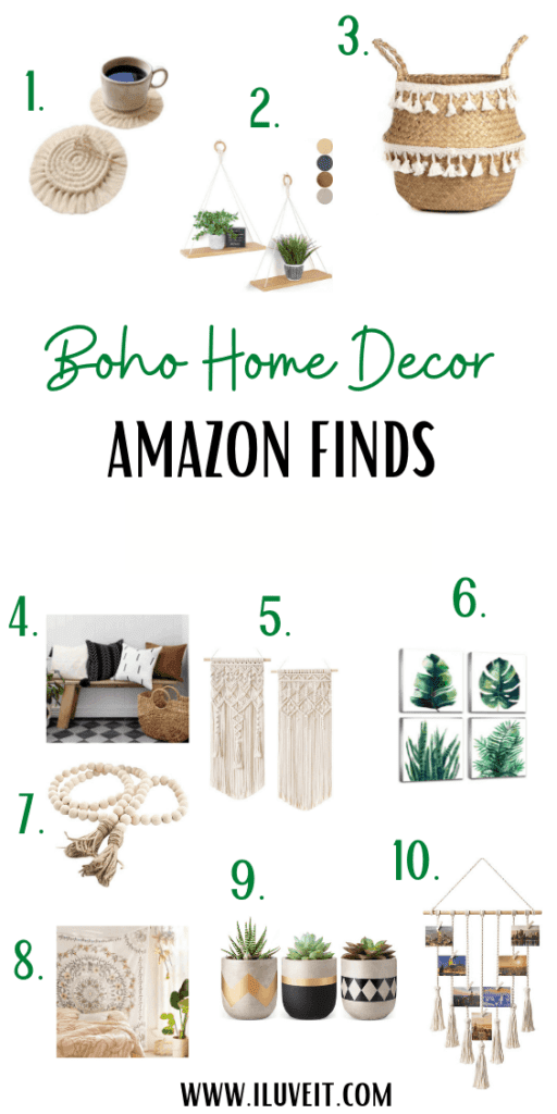 10 Fantastic Boho Home Decor Amazon Finds I Luve It