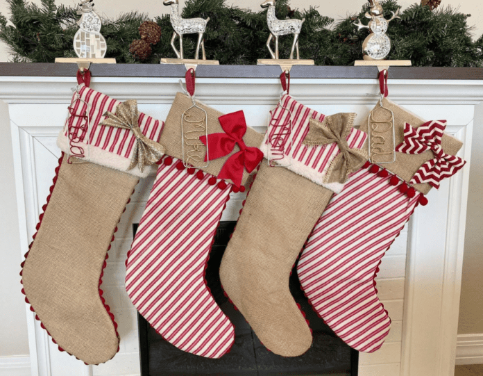 25 Beautiful Personalized Christmas Stockings Ideas - I Luve It