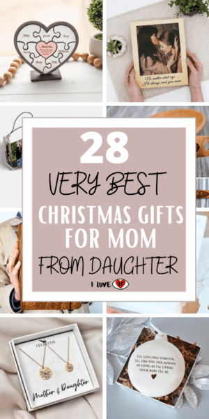 28 Best Christmas Gifts For Mom From Daughter She Will Love - I Luve It