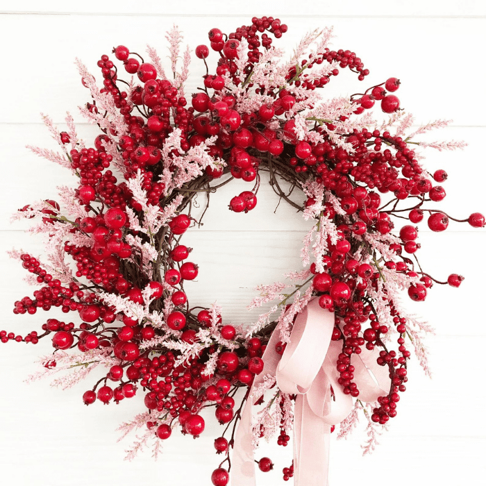 valentines day wreath