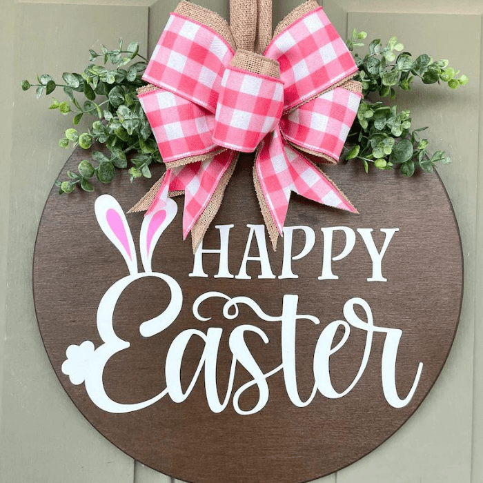 easter wreath 