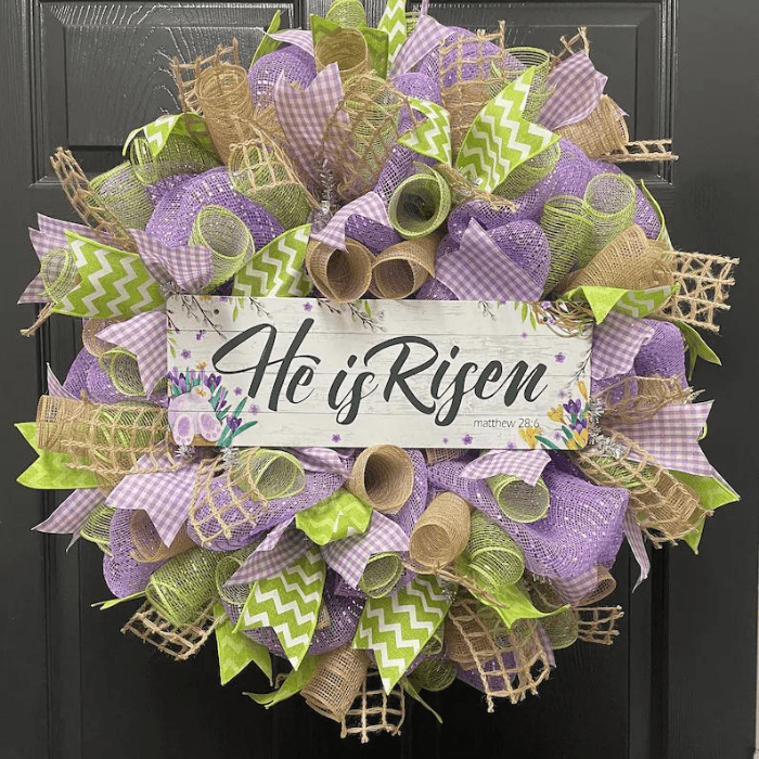 easter wreath