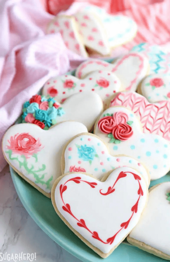 valentines day cookies