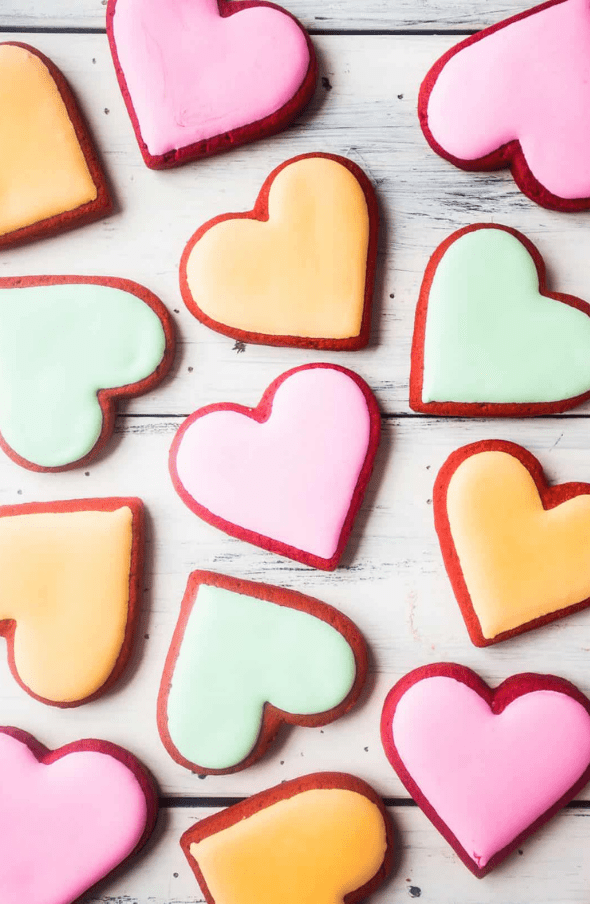 valentines day cookies