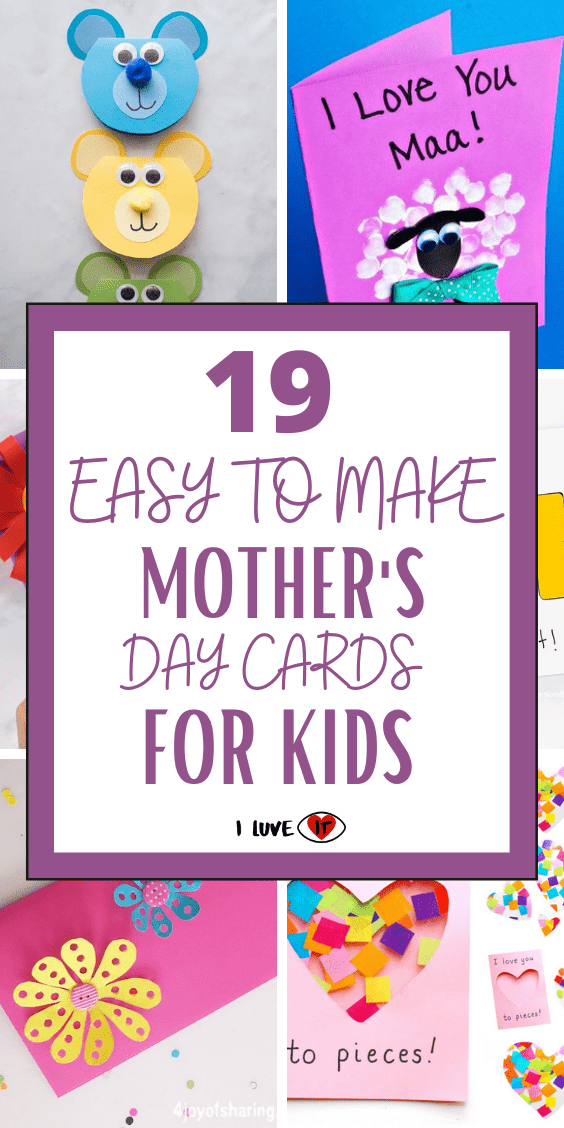 mothers day cards for kids