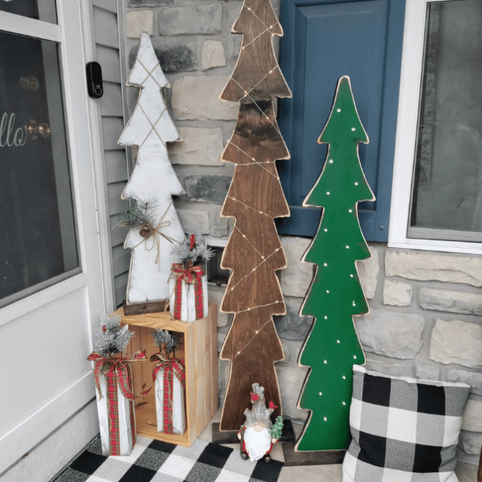 40 Best Yard And Porch Outdoor Christmas Decorations I Luve It