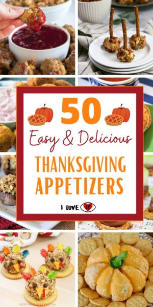 50 Delicious Easy To Make Thanksgiving Appetizers - I Luve It
