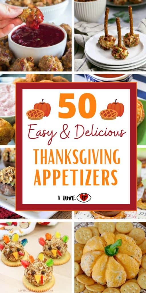 50 Delicious Easy To Make Thanksgiving Appetizers - I Luve It