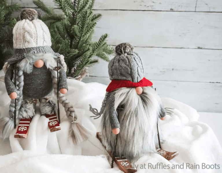 25 Easy How To Make Diy Christmas Gnomes Tutorials I Luve It