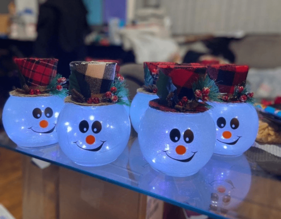 snowman christmas decorations