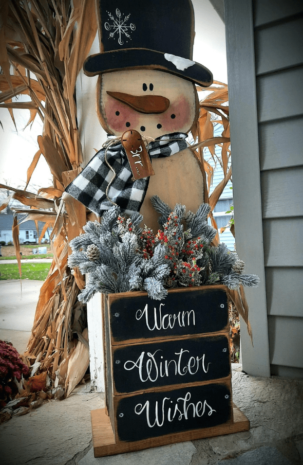 37 Cutest Snowman Décor Ideas For This Winter - DigsDigs