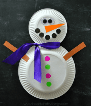 30 Easy Paper Plates Christmas Crafts For Kids - I Luve It