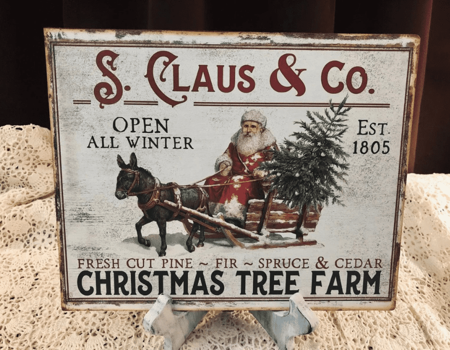 farmhouse christmas decor