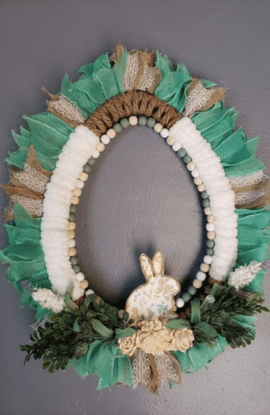 100 Cute and Easy Dollar Tree DIY Easter Wreaths - I Luve It