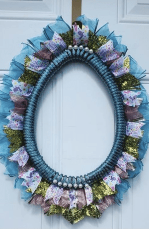 100 Cute and Easy Dollar Tree DIY Easter Wreaths - I Luve It