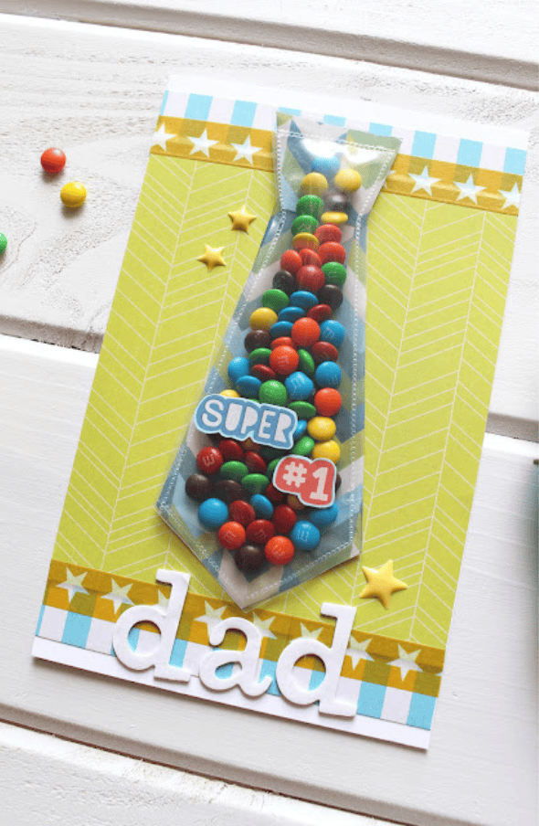 fathers day candy tie gift