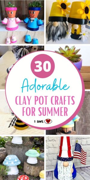 30 Adorable Clay Pot Crafts To Try This Summer - I Luve It