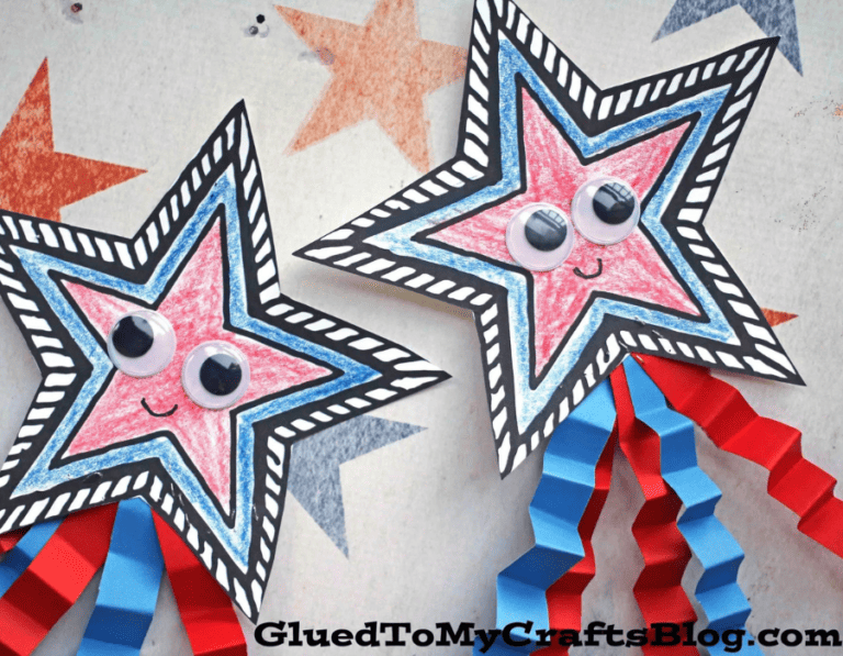 10 Patriotic Fun and Easy 4th of July Crafts For Kids - I Luve It