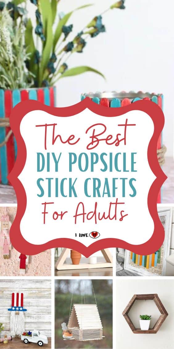 diy popsicle stick crafts for adults