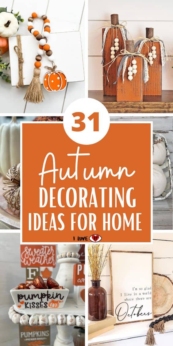 31 Amazing Autumn Decor Ideas For The Home - I Luve It