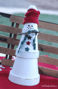 32 Adorable Snowman Clay Pot Crafts You Will Love - I Luve It