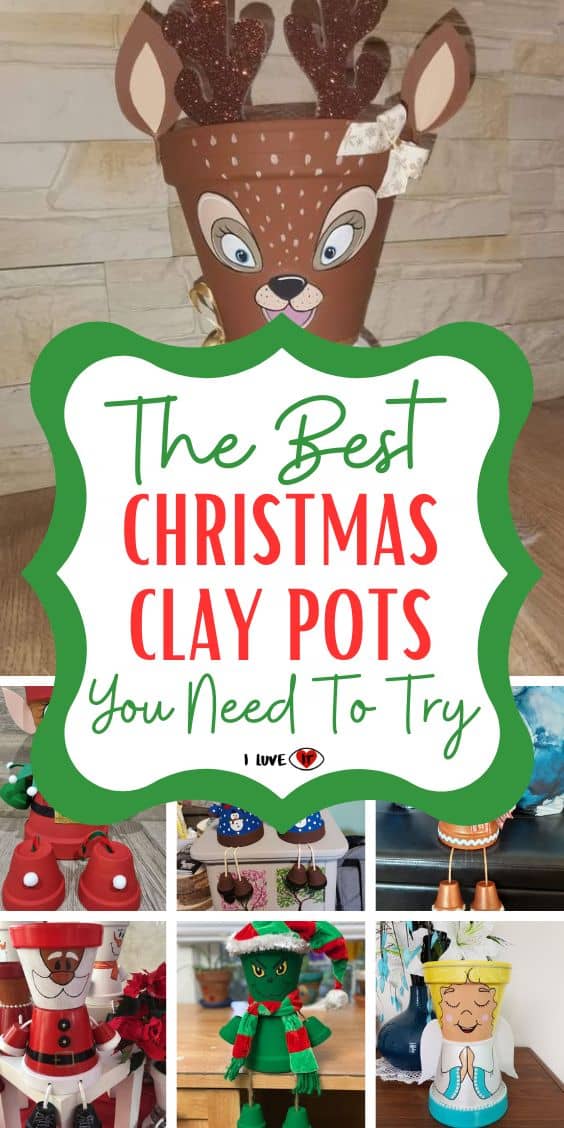 christmas clay pot crafts