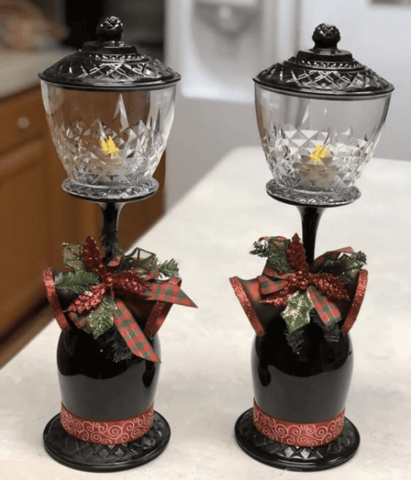 diy christmas centerpiece