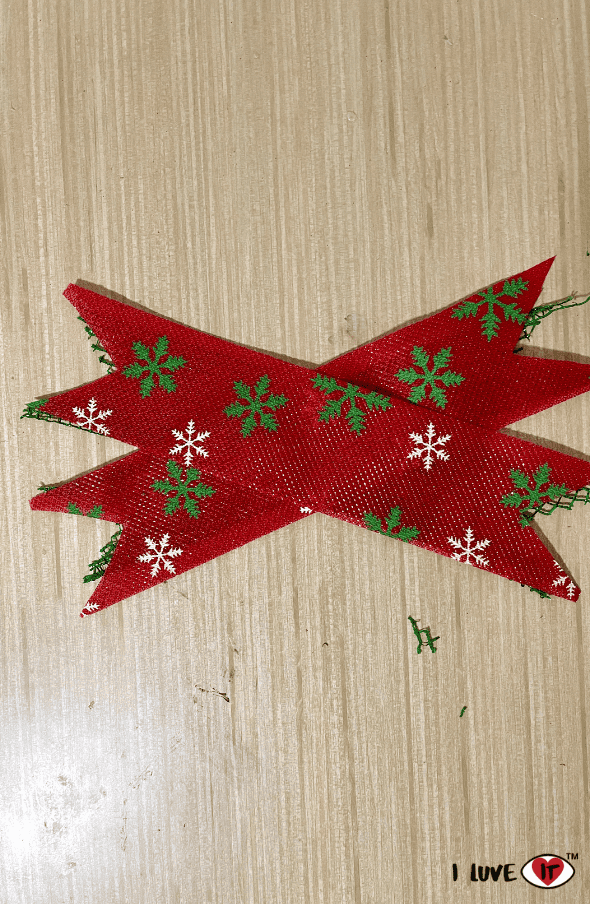 christmas bow ribbon