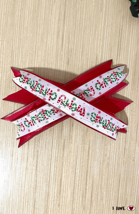 bow for christmas ribbon