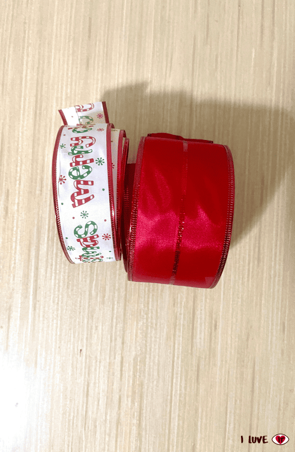 christmas ribbon