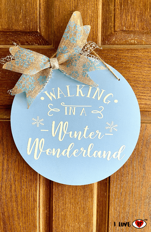 winter wreath diy