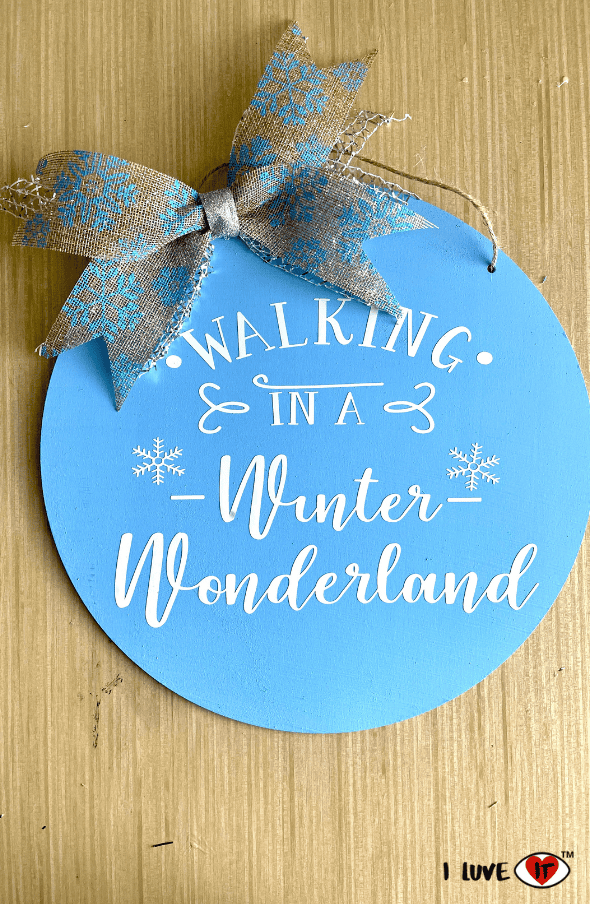 diy winter wonderland wreath