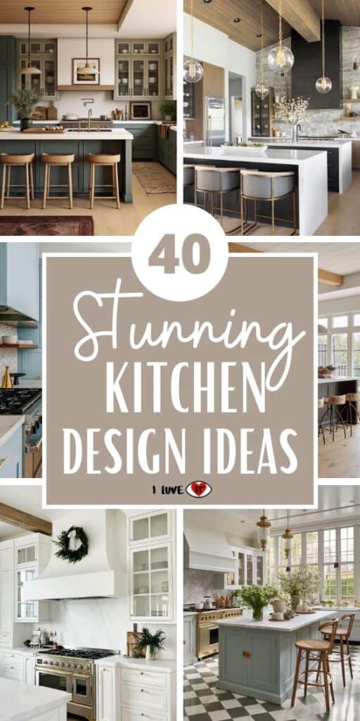 40 Inspiring Kitchen Ideas for a Stylish and Functional Space - I Luve It