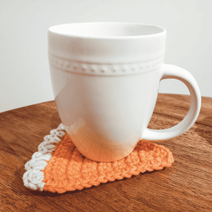 pumpkin pie coaster