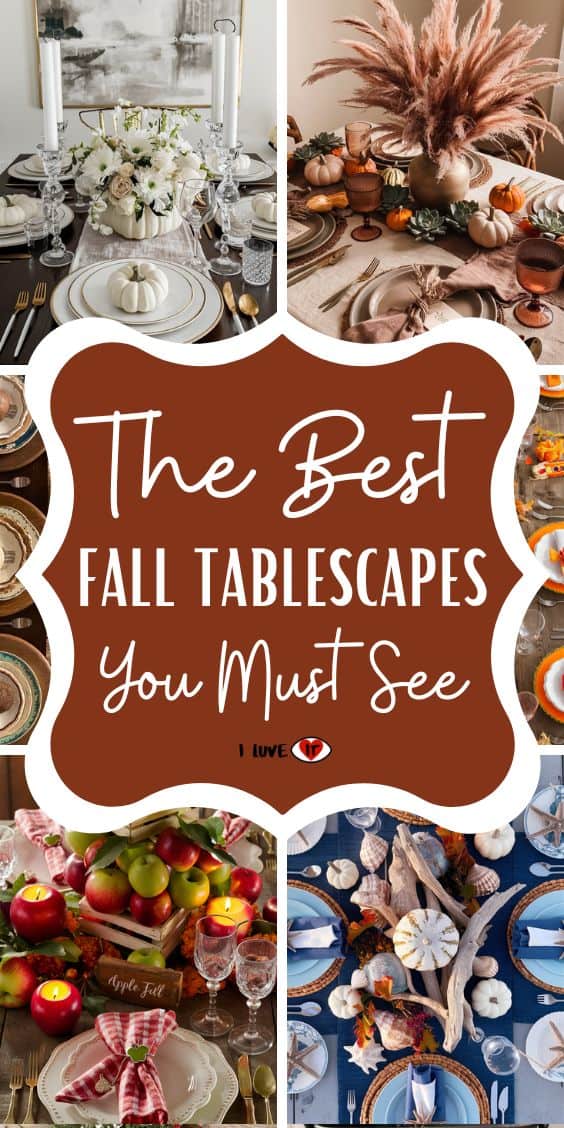 fall tablescapes