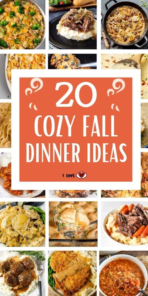 fall dinner ideas