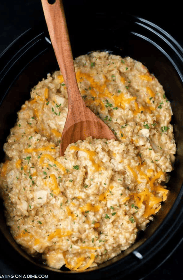 Crock Pot Chicken and Rice