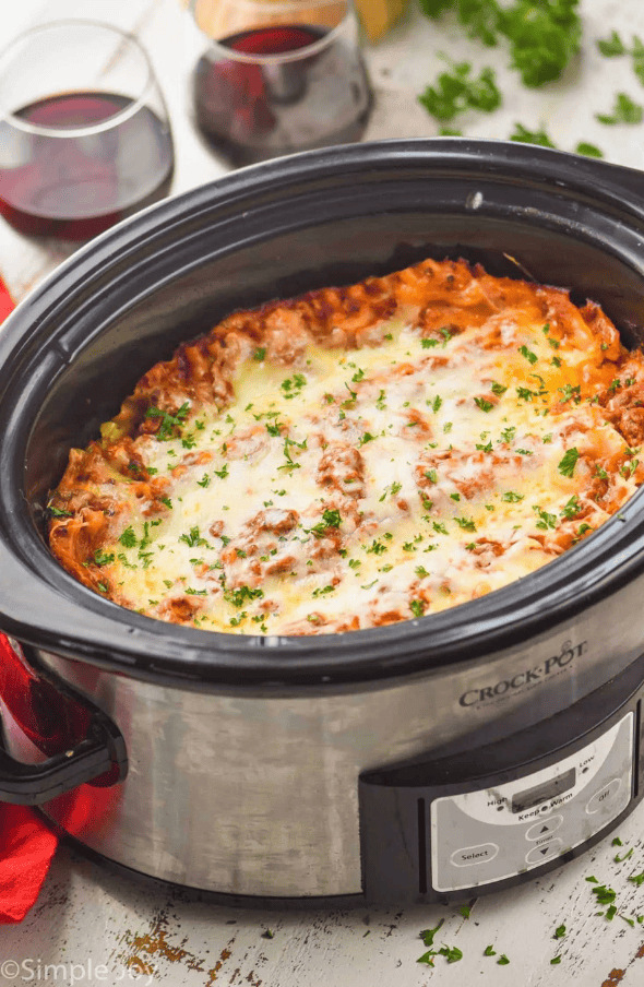 Crockpot Lasagna