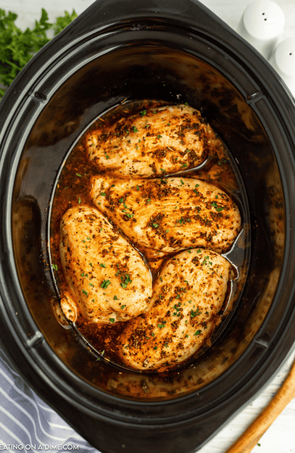 Slow Cooker Chicken Breasts