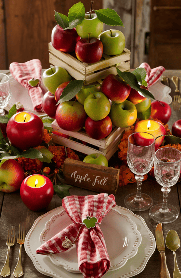 apple fall table