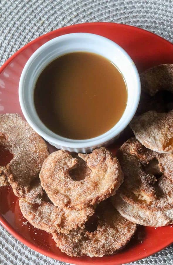 air fryer apple rings