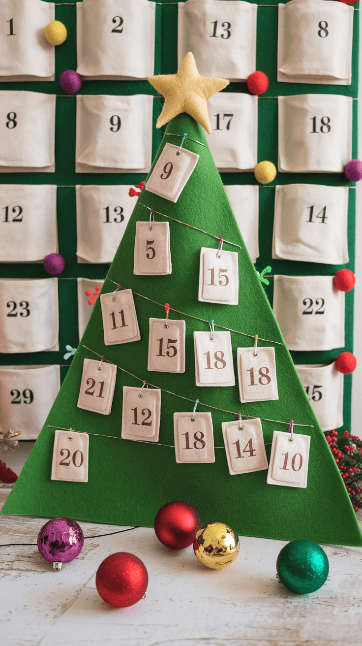 diy christmas advent calendar