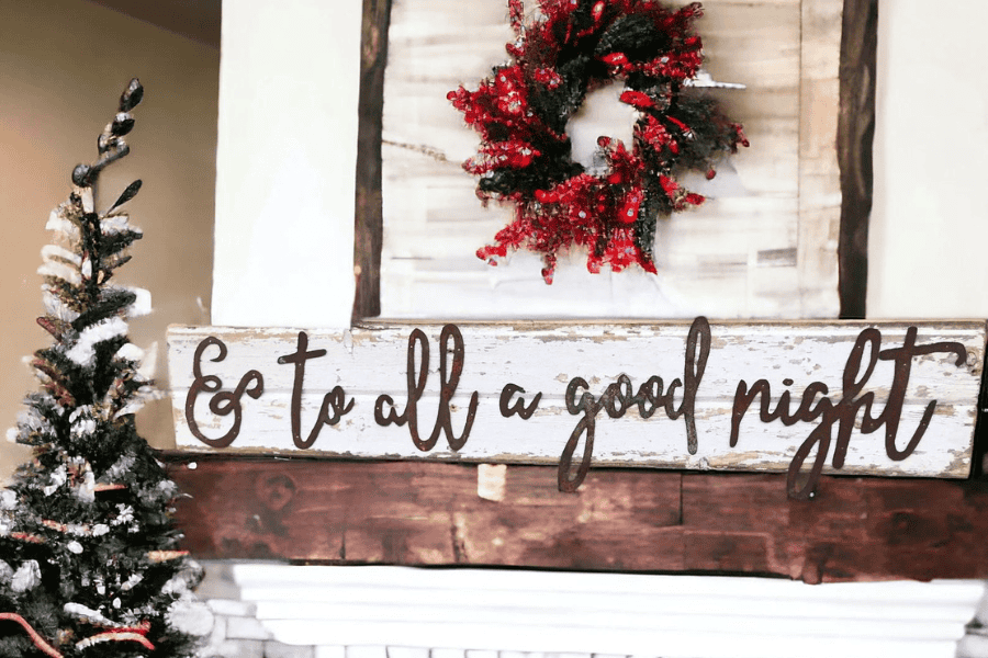 christmas sign