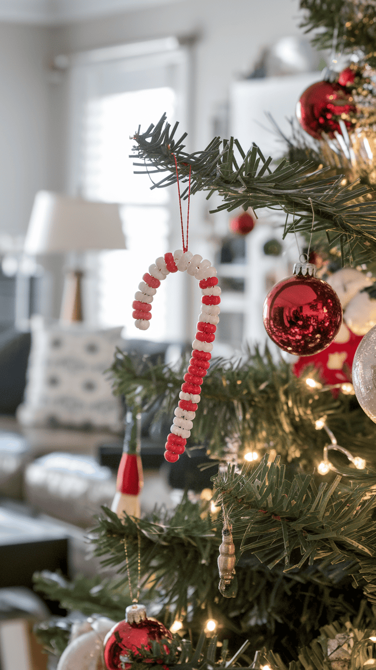 candy cane ornaments