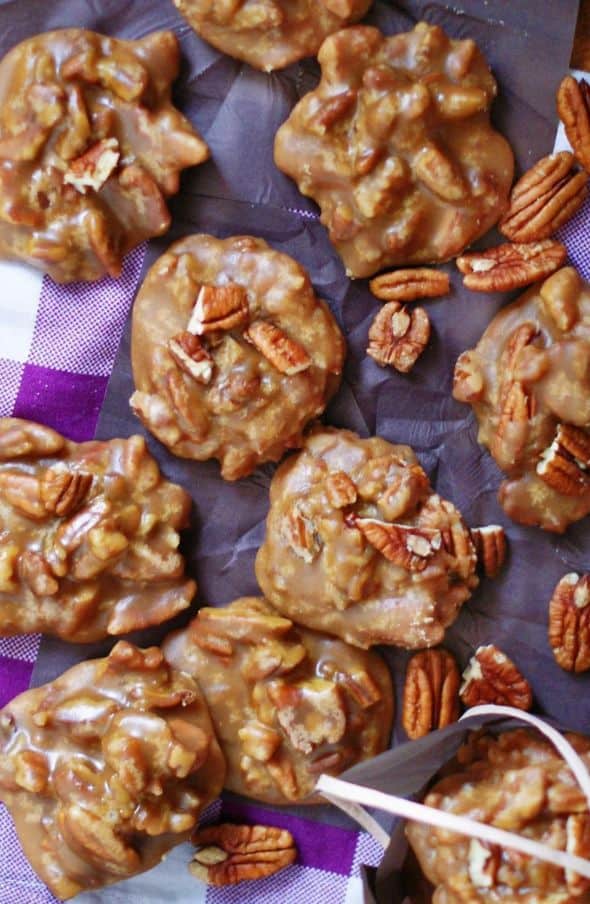 Louisiana pralines christmas candy