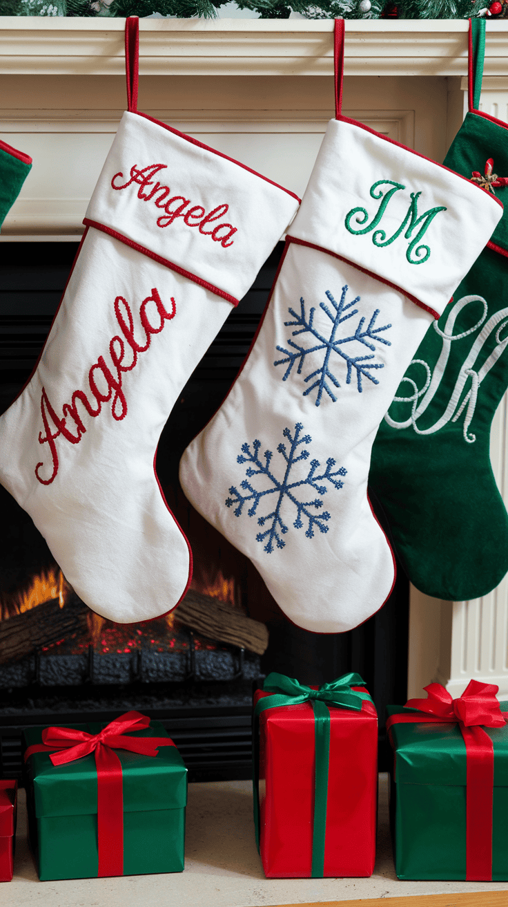 personalized Christmas stockings