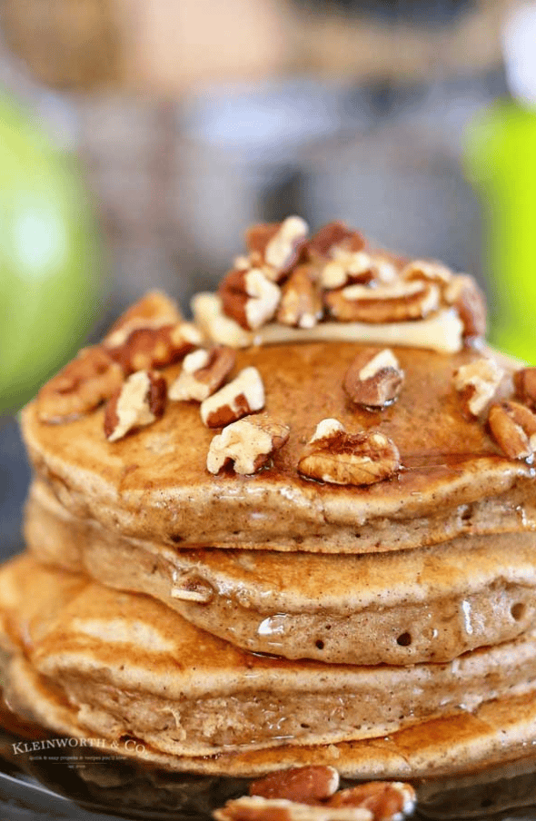 apple butter pancakes