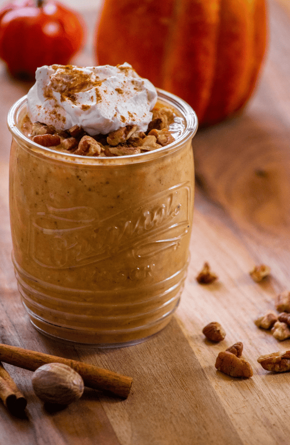 pumpkin pie overnight oats